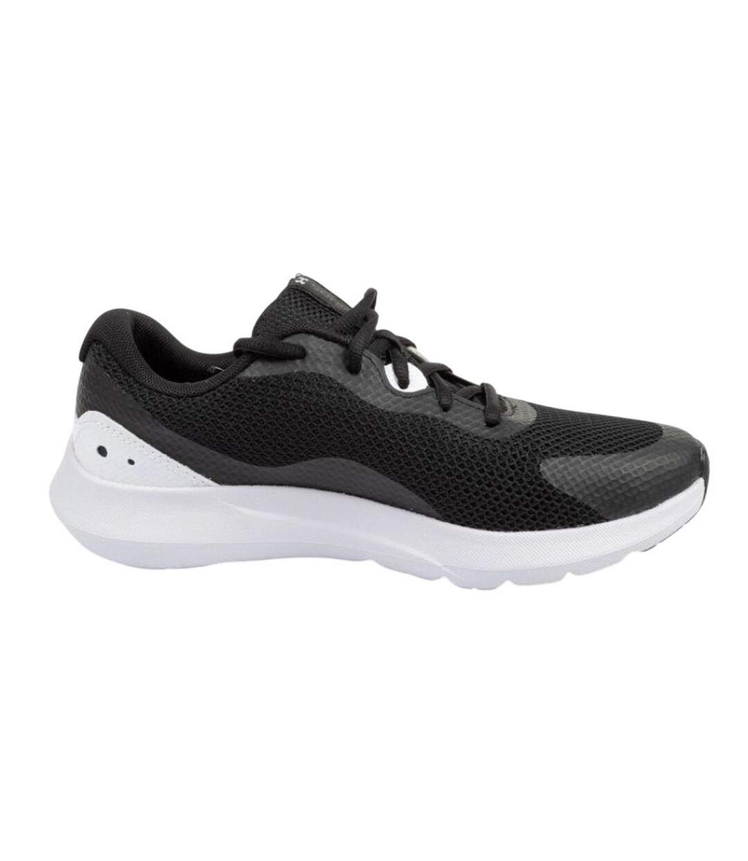 Baskets Motif/style Logo Femme Noir Blanc Under Armour-4