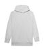 Sweat À Capuche F0955 Femme Gris Argenté 4F-2
