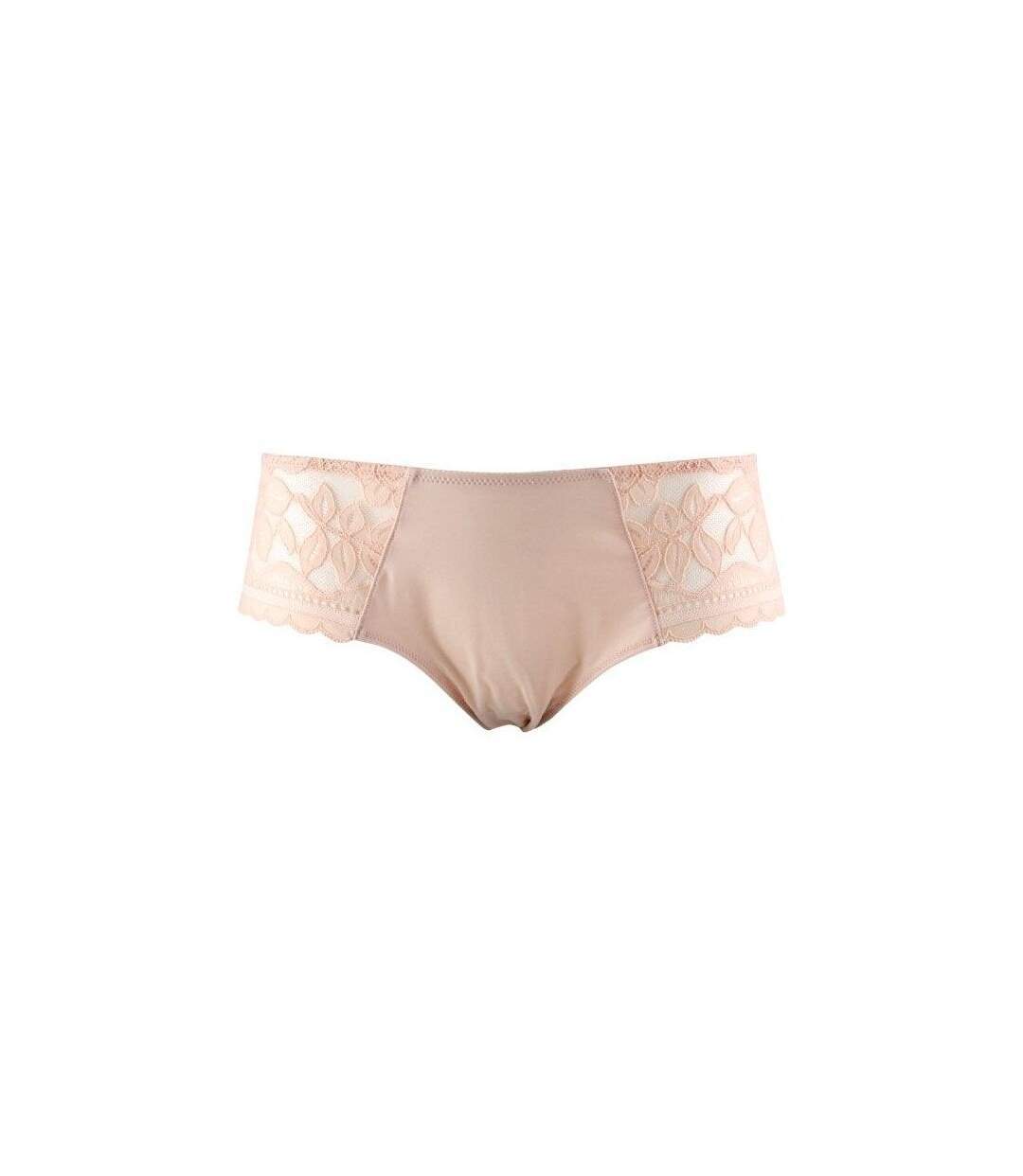 LOU PARIS Shorty Femme Dentelle ELEGANTE Poudre-1