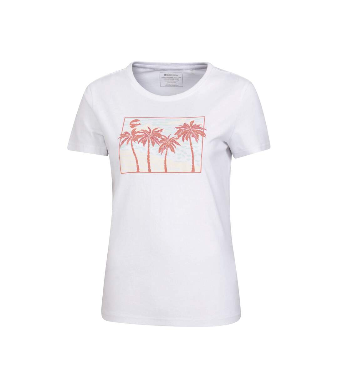 T-shirt femme blanc Mountain Warehouse-4