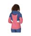 Womens/ladies Tarvos V Colour Block Lightweight Soft Shell Jacket Fruit Dove Dusty Denim Regatta-1