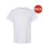 Gildan Mens Heavy Cotton Short Sleeve T-Shirt (Pack of 5) (Ash Gray) - UTBC4807-2