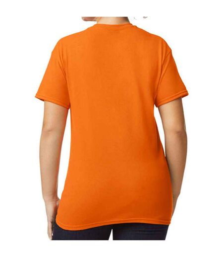 T-shirt adulte orange fluo Gildan