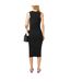 Robe Longue Femme Noir Boss-2