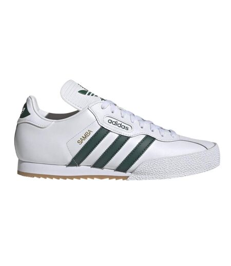 Baskets Samba Homme Blanc Vert Marron Pâle Adidas