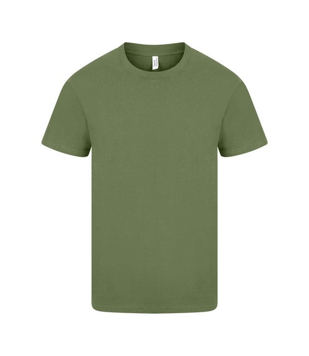 Casual - T-shirt manches courtes - Homme (Vert militaire) - UTAB261-2
