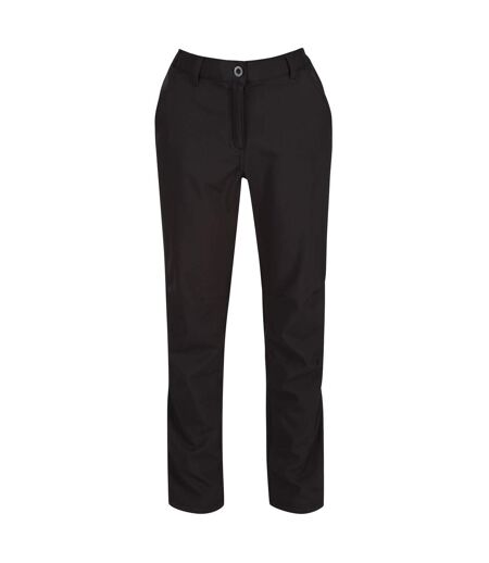 Regatta Great Outdoors Womens/Ladies Fenton Softshell Walking Trousers (Black) - UTRG2198