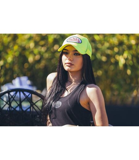 Casquette Trucker filet Fresh Jaune Vondutch