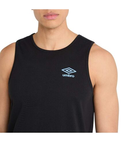 Mens core vest top subtle green/lyons blue Umbro