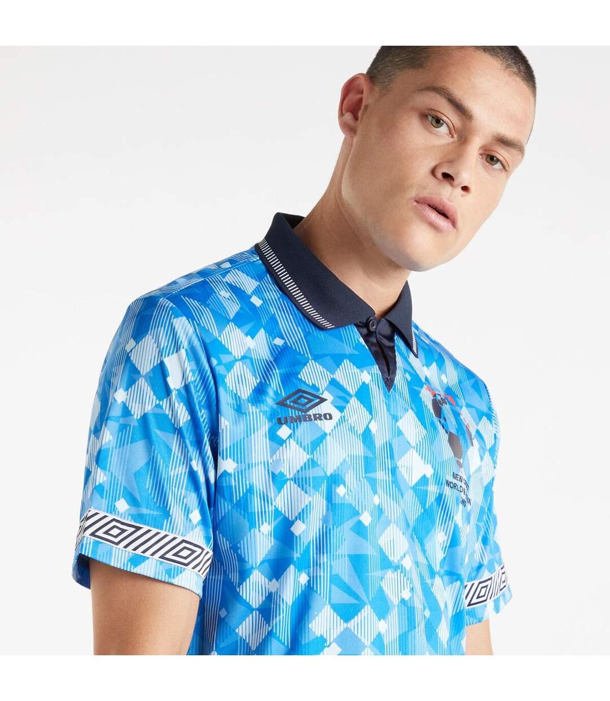 Umbro Mens New Order Jersey (Blue/Dark Navy)