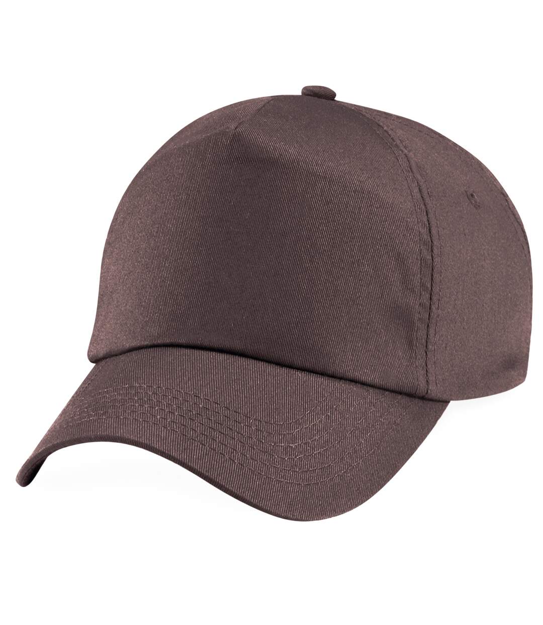 Casquette baseball adulte unisexe chocolat Beechfield-3