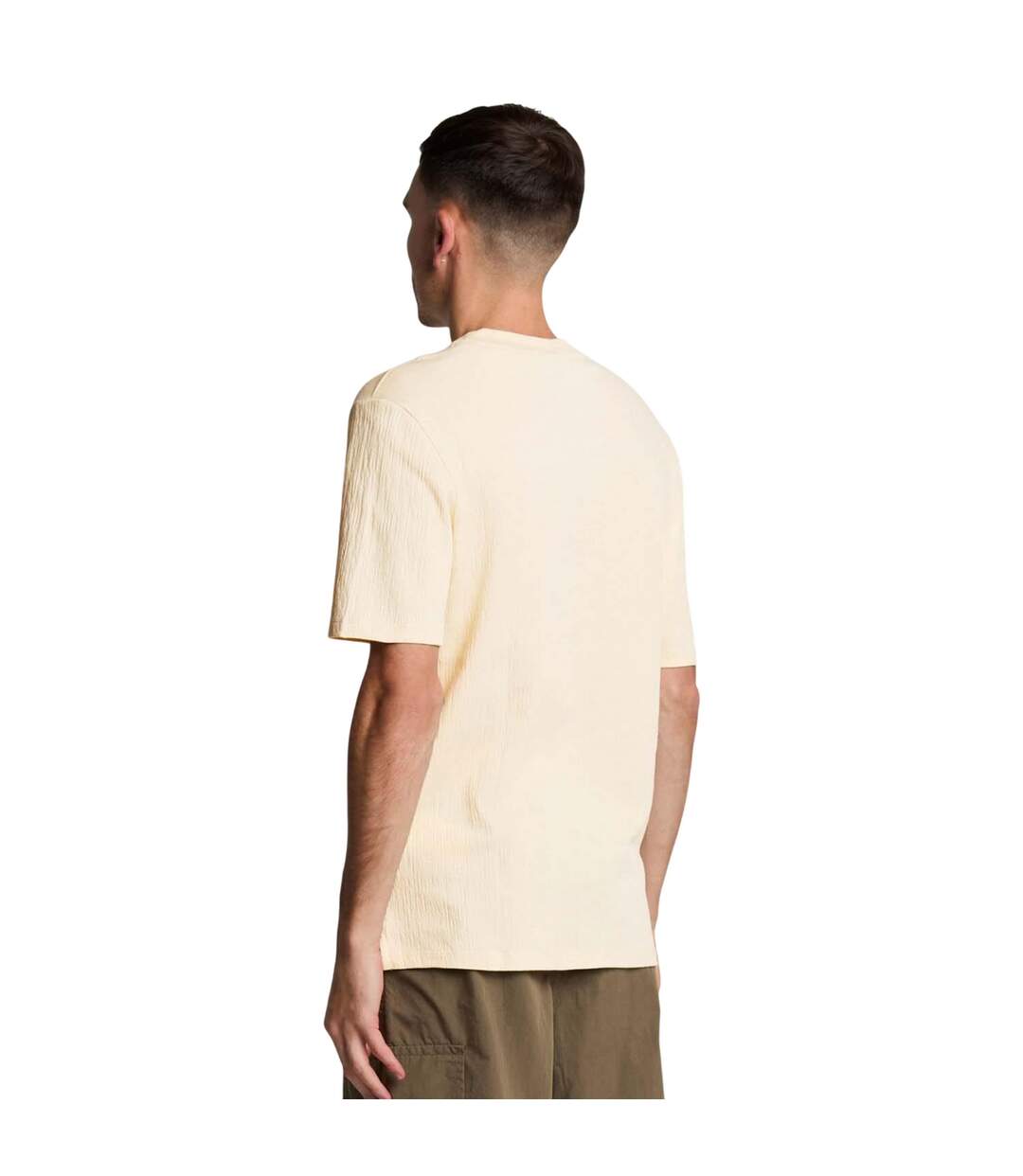 T-shirt Homme Beige Lyle & Scott-3