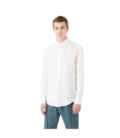 Chemise Homme Blanc Emporio Armani