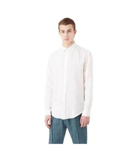 Chemise Homme Blanc Emporio Armani