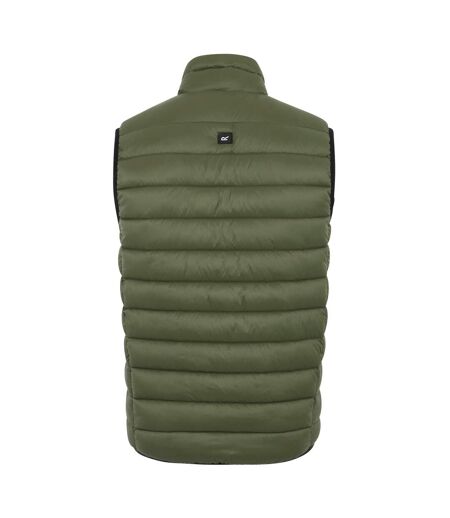 Mens Marizion Quilted Gilet Olive Night Regatta