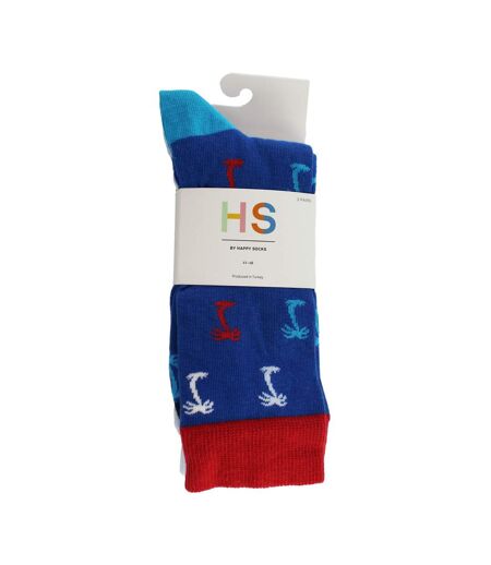 Set of 3 Fun and Stylish Novelty Summer Vibes Dress Mens Socks
