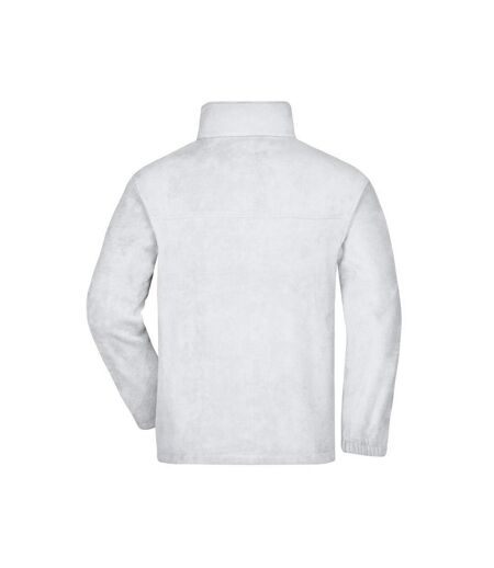 Veste Polaire Homme Blanc James And Nicholson
