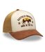 Casquette trucker avec filet souple en coton avec broderie Bison Hatfield-4