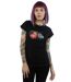 Disney - T-shirt CARS LIGHTNING VS STORM - Femme (Noir) - UTBI13924-2