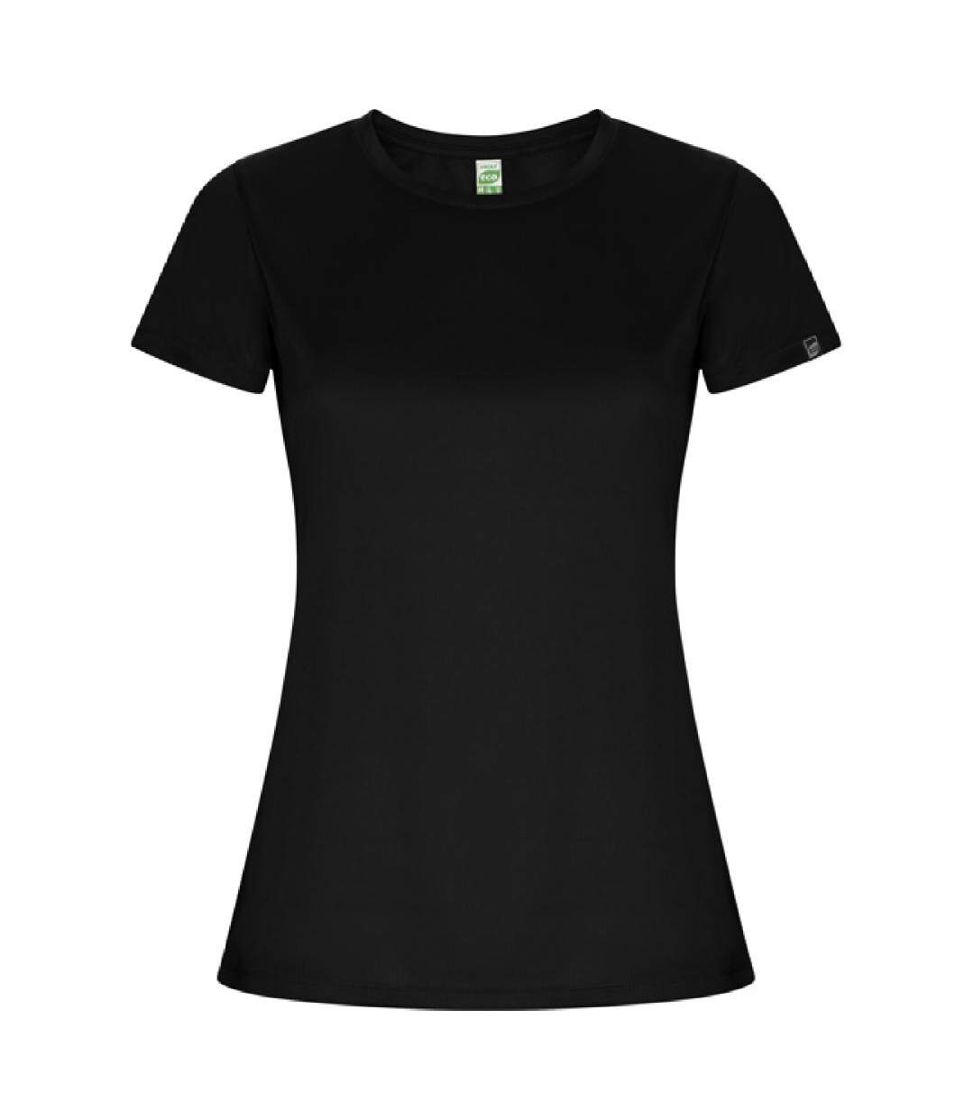 T-shirt Imola Femme Noir Roly Eco-1