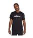 T-shirt Motif/style Swoosh Miler Homme Noir Réfléchissant Nike-2