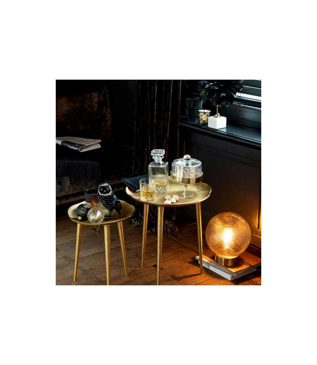 Carafe & Bouchon Design Taille 22cm Transparent-4