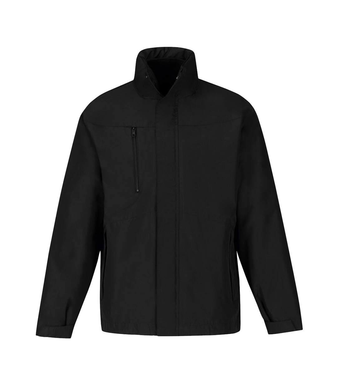 B&C Mens Corporate 3-In-1 Hooded Parka Jacket (Black) - UTRW4836