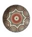 Lot de 6 Assiettes Creuses Zahra 20cm Multicolore-1