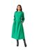 Womens/ladies crepe waist detail midi dress green Principles-1