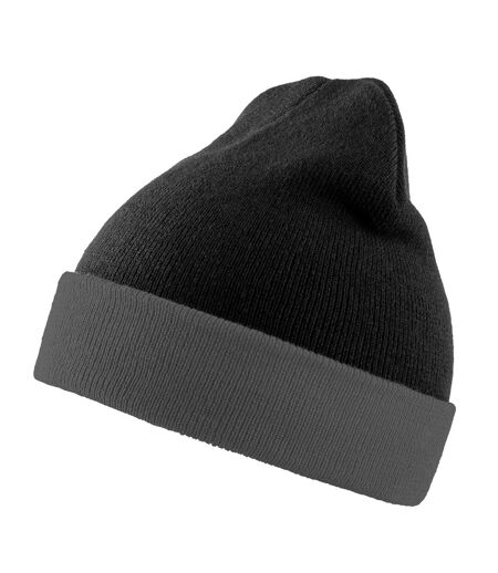 Bonnet Noir Gris Result Genuine Recycled