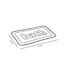 Tapis blanc utility mémoire de forme 40x60-2
