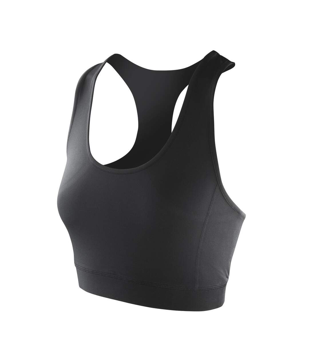 Impact softex crop top femme noir Spiro