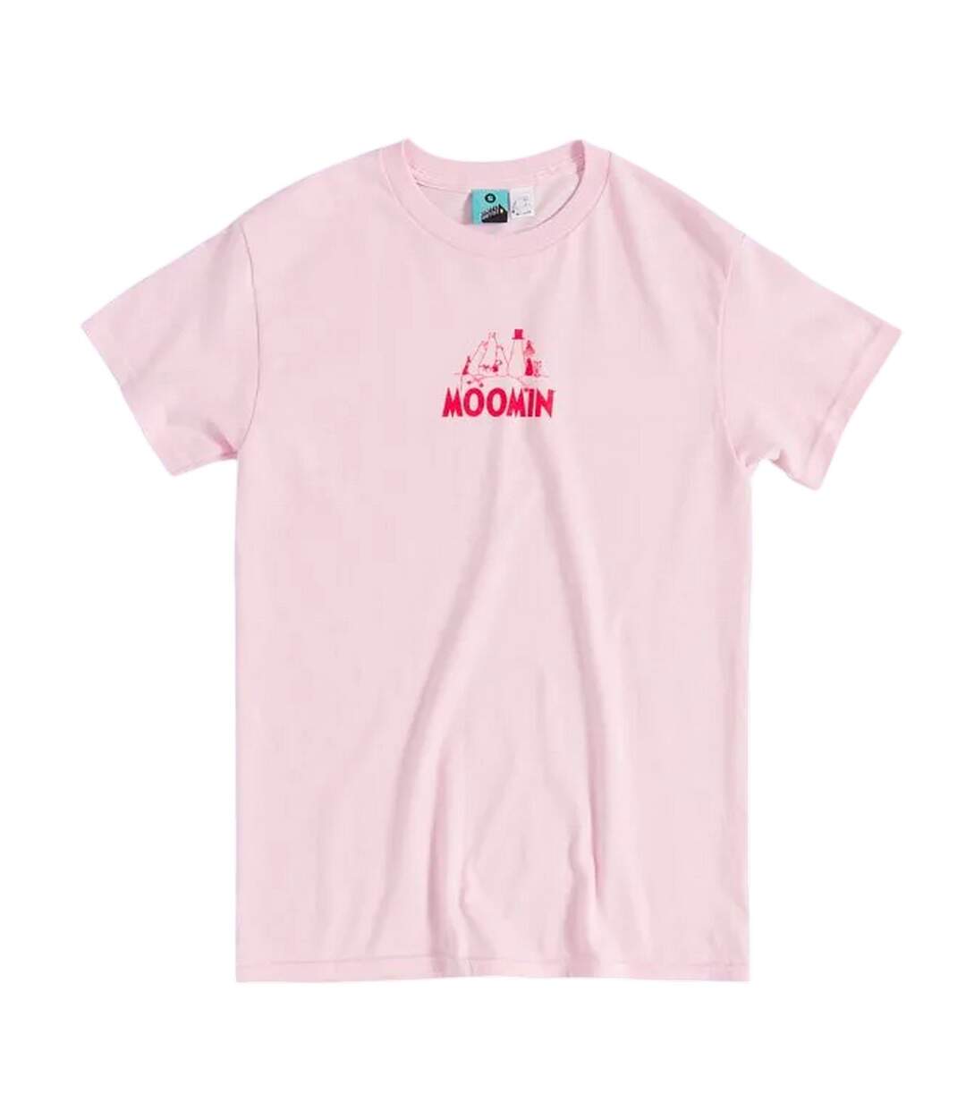 T-shirt Adventure Adulte Rose Moomin-2