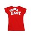 Disney - T-shirt HIGH SCHOOL MUSICAL THE MUSICAL EAST HIGH - Femme (Rouge) - UTBI24326-1