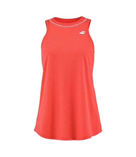 Débardeur Femme Rouge Coquelicot Chiné Babolat