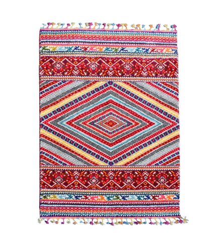 Tapis berbère tissé motif ethnic NOAR