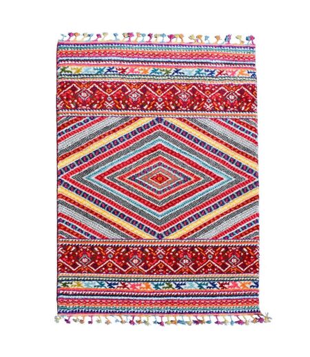 Tapis berbère tissé motif ethnic NOAR