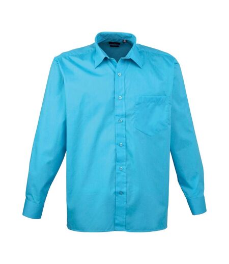 Chemise homme turquoise vif Premier