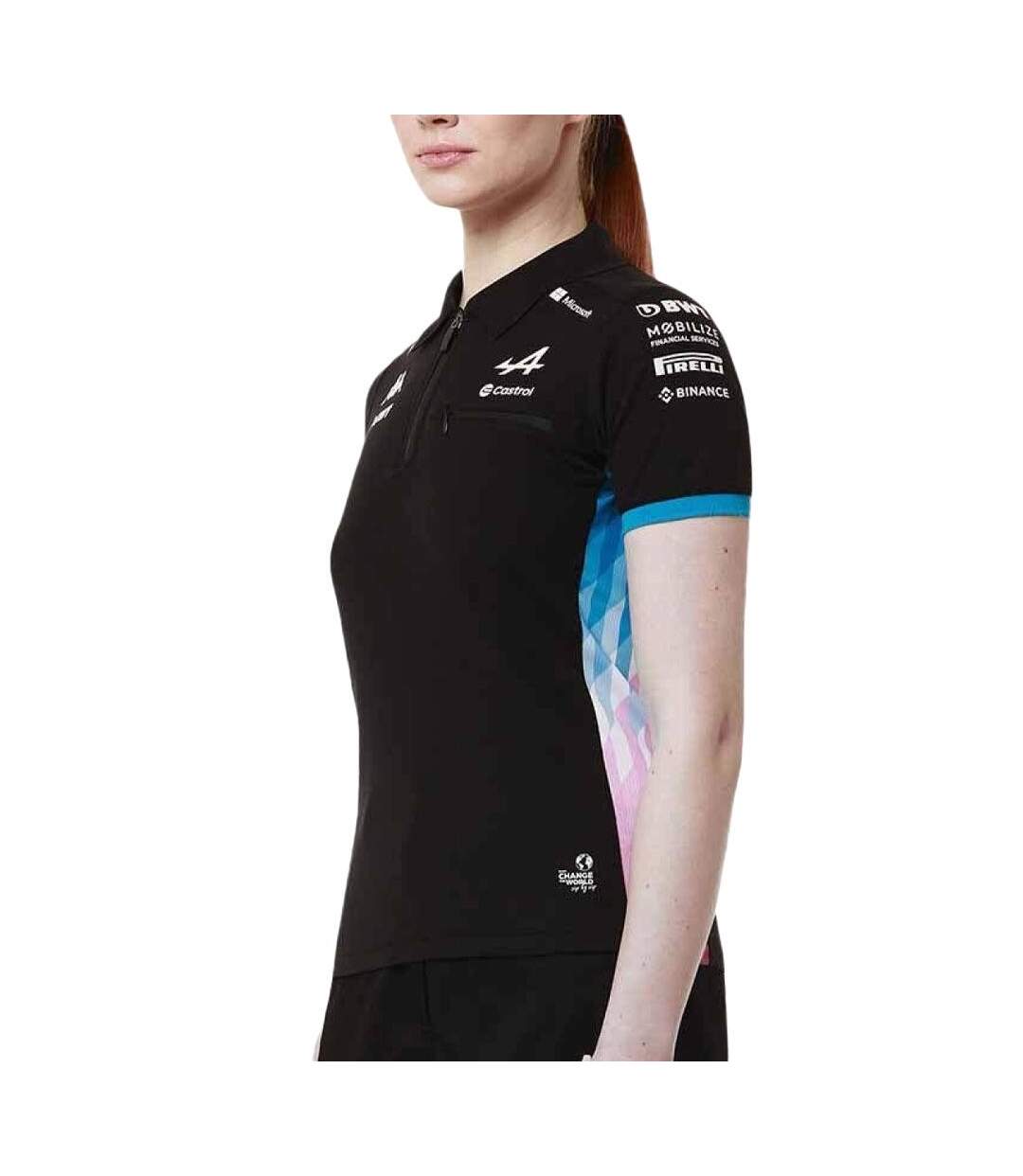 Maillot blanc/bleu femme kappa adraw alpine f1 - xxl-2