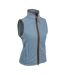 Womens/ladies Sherpa Fleece Gilet Ice Blue Jack Pyke-3