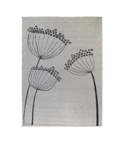 Tapis salon et chambre tissé motif floral AF1 PRINTEMPS