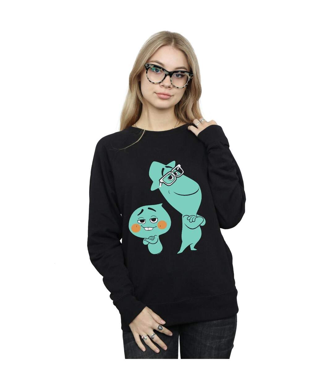 Disney Femmes/Les femmes Soul Joe And 22 Buddies Forever Sweatshirt (Noir) - UTBI36436-2