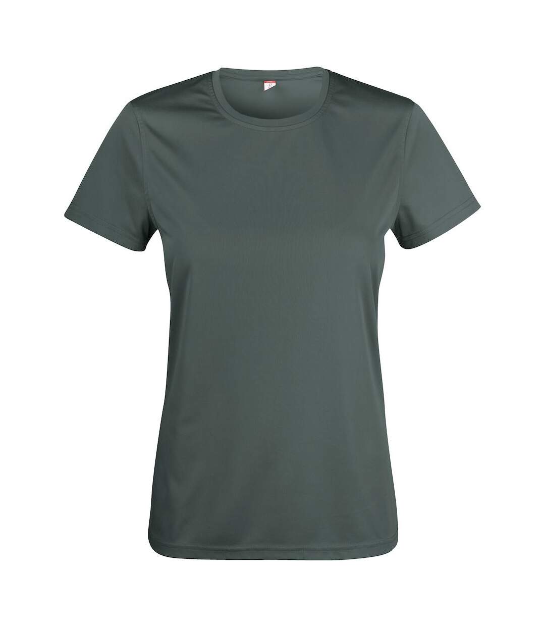 T-shirt basic active femme gris foncé Clique