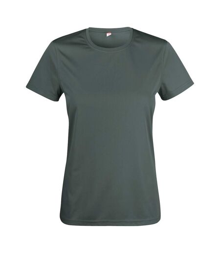 Clique - T-shirt BASIC ACTIVE - Femme (Gris foncé) - UTUB264