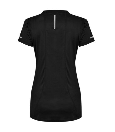 T-shirt Motif/style Imprimé Au Dos Femme Noir Karrimor