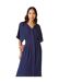 Robe mi-longue femme bleu marine Principles