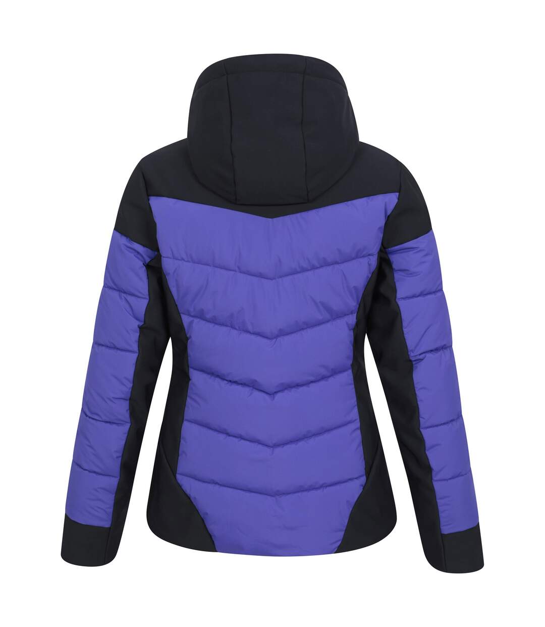 Womens/ladies Resort Recco Padded Ski Jacket Purple Mountain Warehouse-2