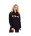 Disney - Sweat à capuche - Femme (Noir) - UTTV865-4