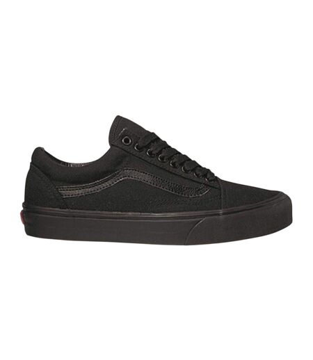Mens Old Skool Canvas Trainers Black Vans