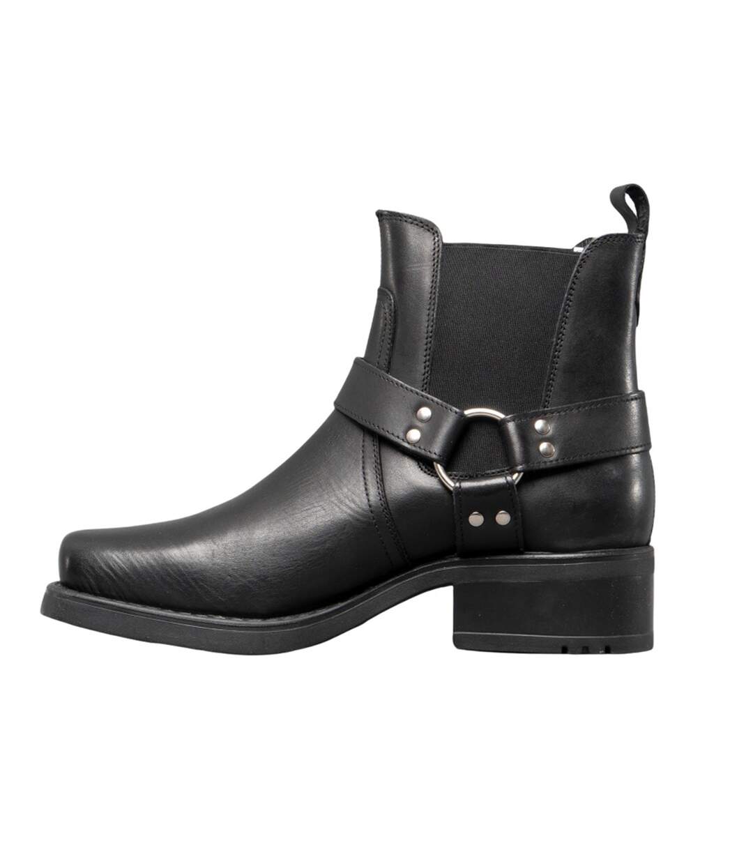 Bottines harley hommes noir Woodland